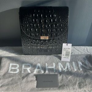 BRAHMIN Kimmie Crossbody- Black Melbourne